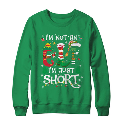 Funny Christmas Family Matching I'm Not An Elf I'm Just Short Shirt & Sweatshirt | teecentury