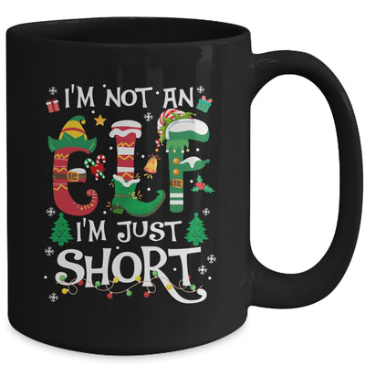 Funny Christmas Family Matching I'm Not An Elf I'm Just Short Mug | teecentury