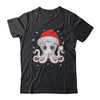 Funny Christmas Octopus Santa Hat Octopus Lovers Men Women Shirt & Sweatshirt | teecentury