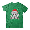 Funny Christmas Octopus Santa Hat Octopus Lovers Men Women Shirt & Sweatshirt | teecentury