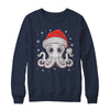 Funny Christmas Octopus Santa Hat Octopus Lovers Men Women Shirt & Sweatshirt | teecentury