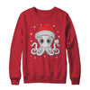 Funny Christmas Octopus Santa Hat Octopus Lovers Men Women Shirt & Sweatshirt | teecentury