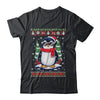 Funny Christmas Penguin With Sunglasses Ugly Christmas Shirt & Sweatshirt | teecentury