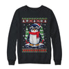 Funny Christmas Penguin With Sunglasses Ugly Christmas Shirt & Sweatshirt | teecentury