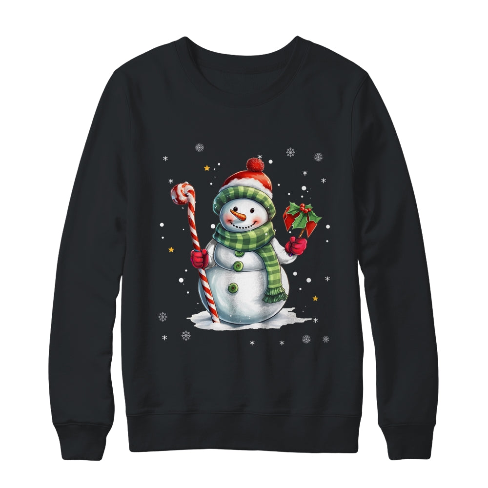 Funny Christmas Snowman Matching Family Xmas Women Kids Shirt & Sweatshirt | teecentury