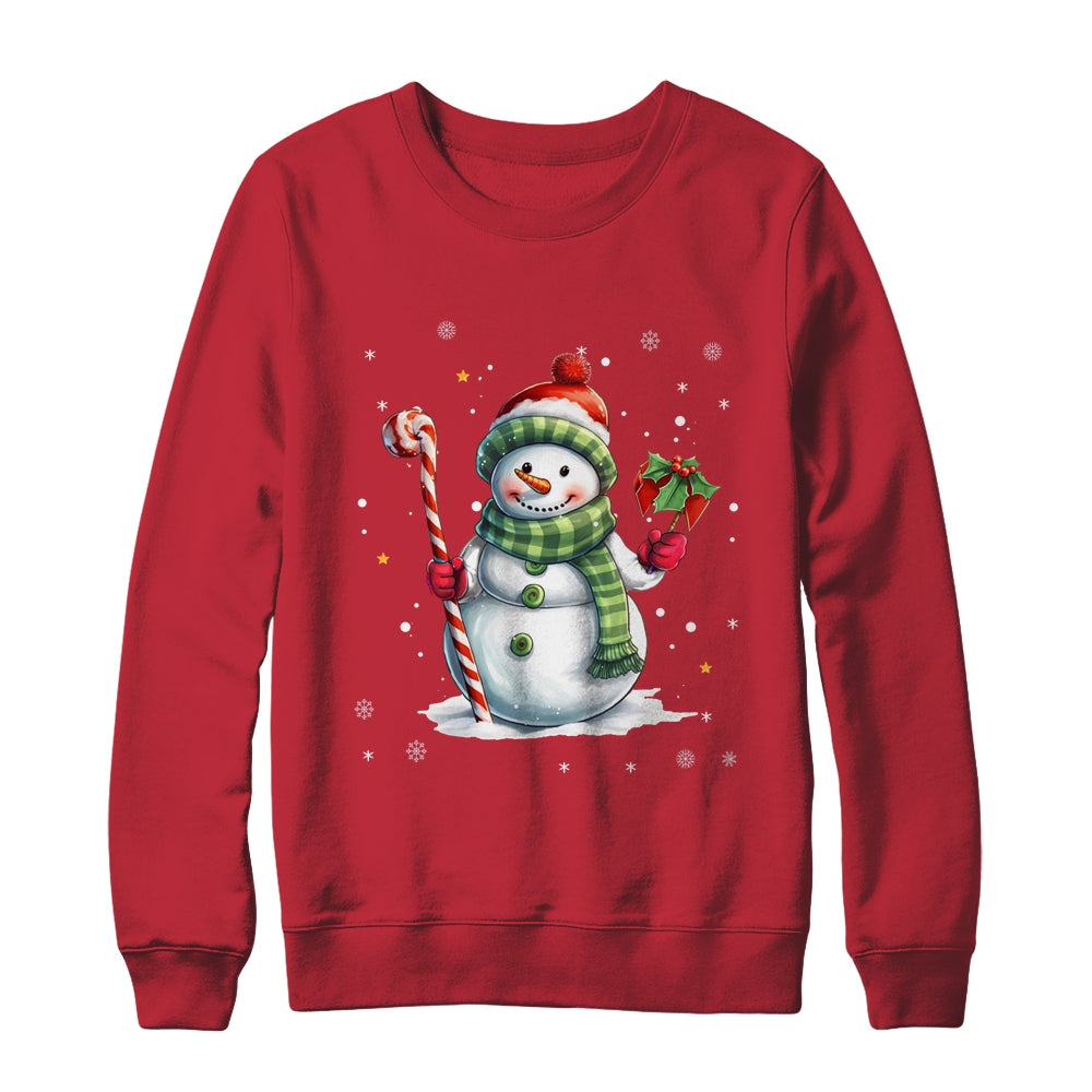Funny Christmas Snowman Matching Family Xmas Women Kids Shirt & Sweatshirt | teecentury