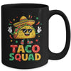 Funny Cinco De Mayo Funny Taco Squad Sombrero Hat Men Women Mug | teecentury