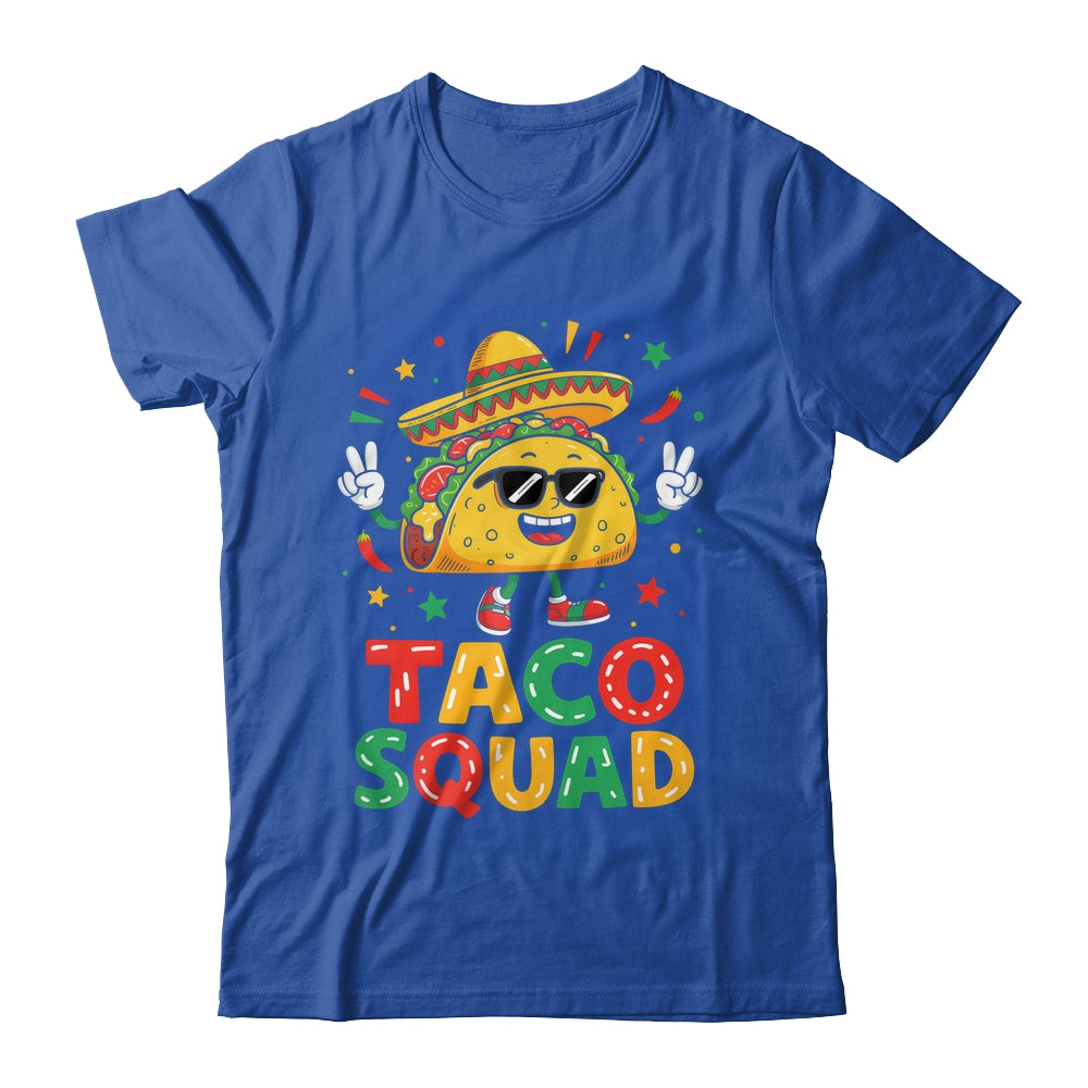 Funny Cinco De Mayo Funny Taco Squad Sombrero Hat Men Women Shirt & Hoodie | teecentury