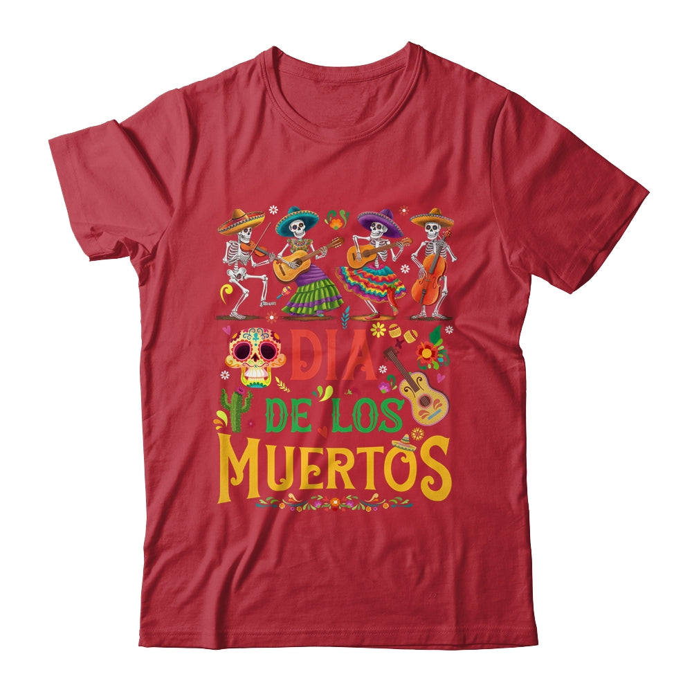 Funny Cinco De Mayo Skeleton Skull Fiesta Sombreros Guitar Shirt & Hoodie | teecentury