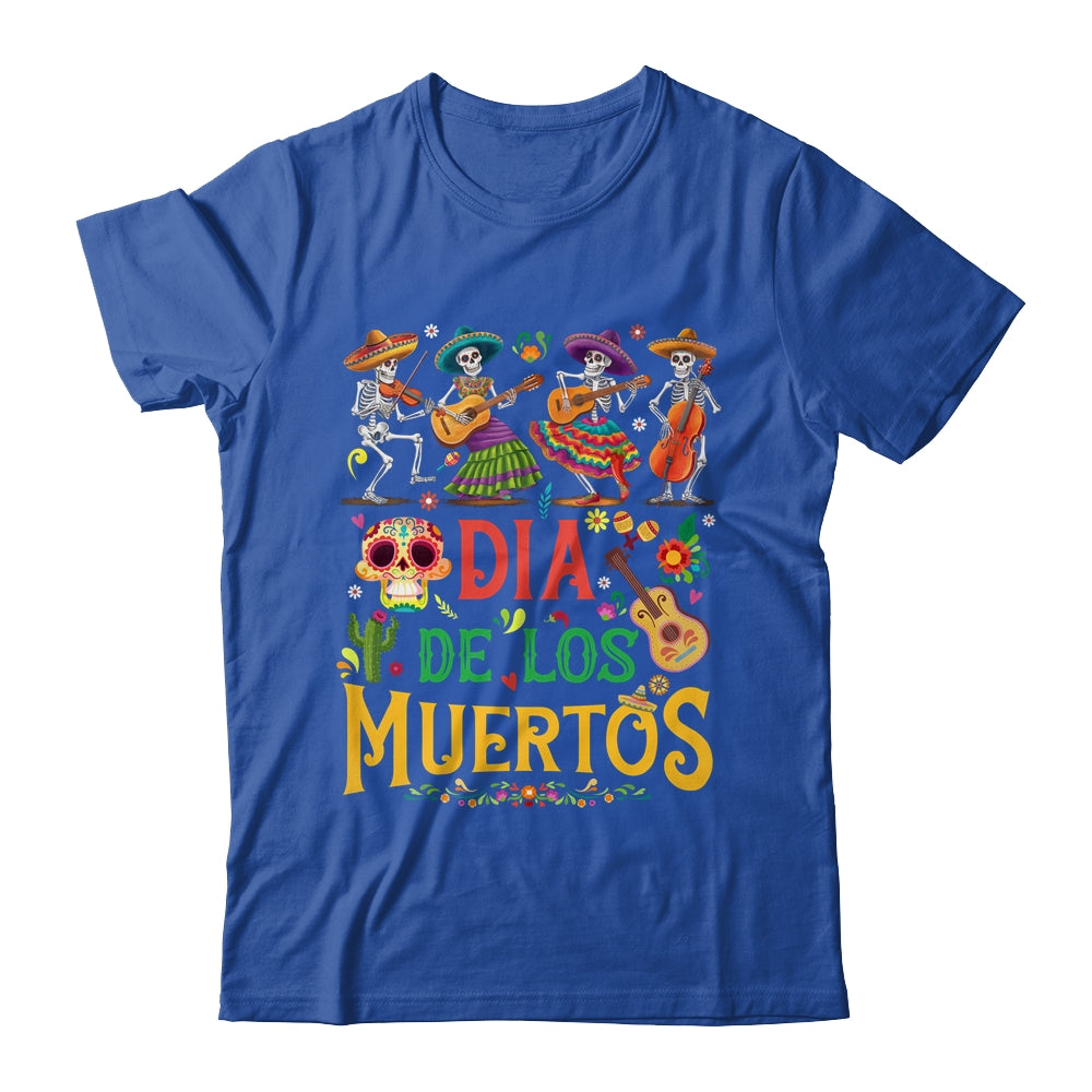 Funny Cinco De Mayo Skeleton Skull Fiesta Sombreros Guitar Shirt & Hoodie | teecentury