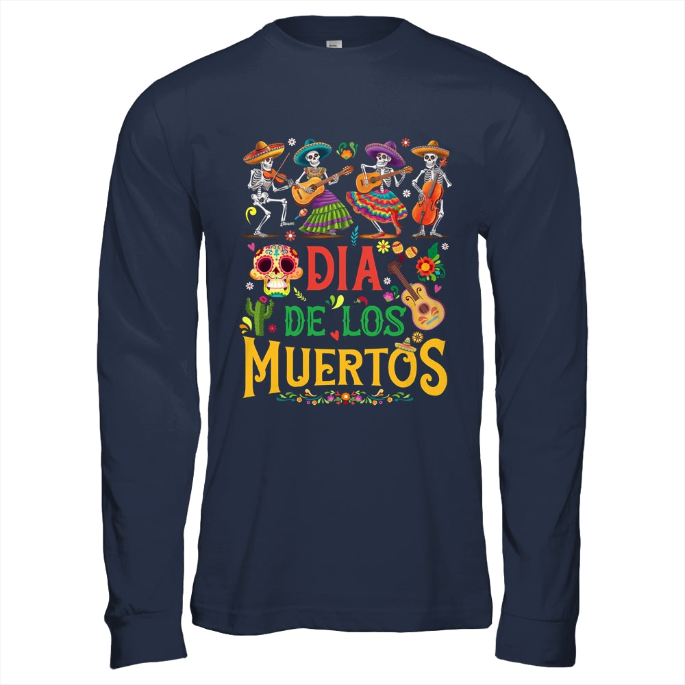 Funny Cinco De Mayo Skeleton Skull Fiesta Sombreros Guitar Shirt & Hoodie | teecentury