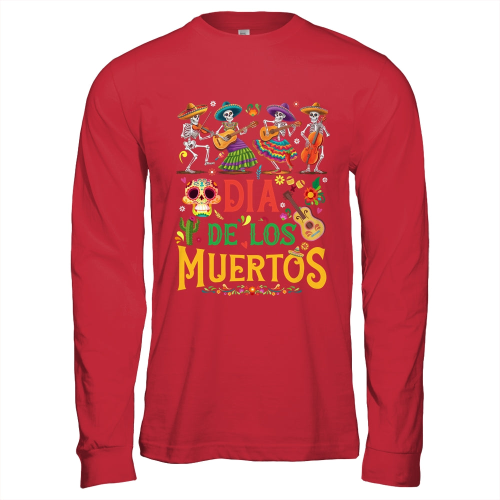 Funny Cinco De Mayo Skeleton Skull Fiesta Sombreros Guitar Shirt & Hoodie | teecentury