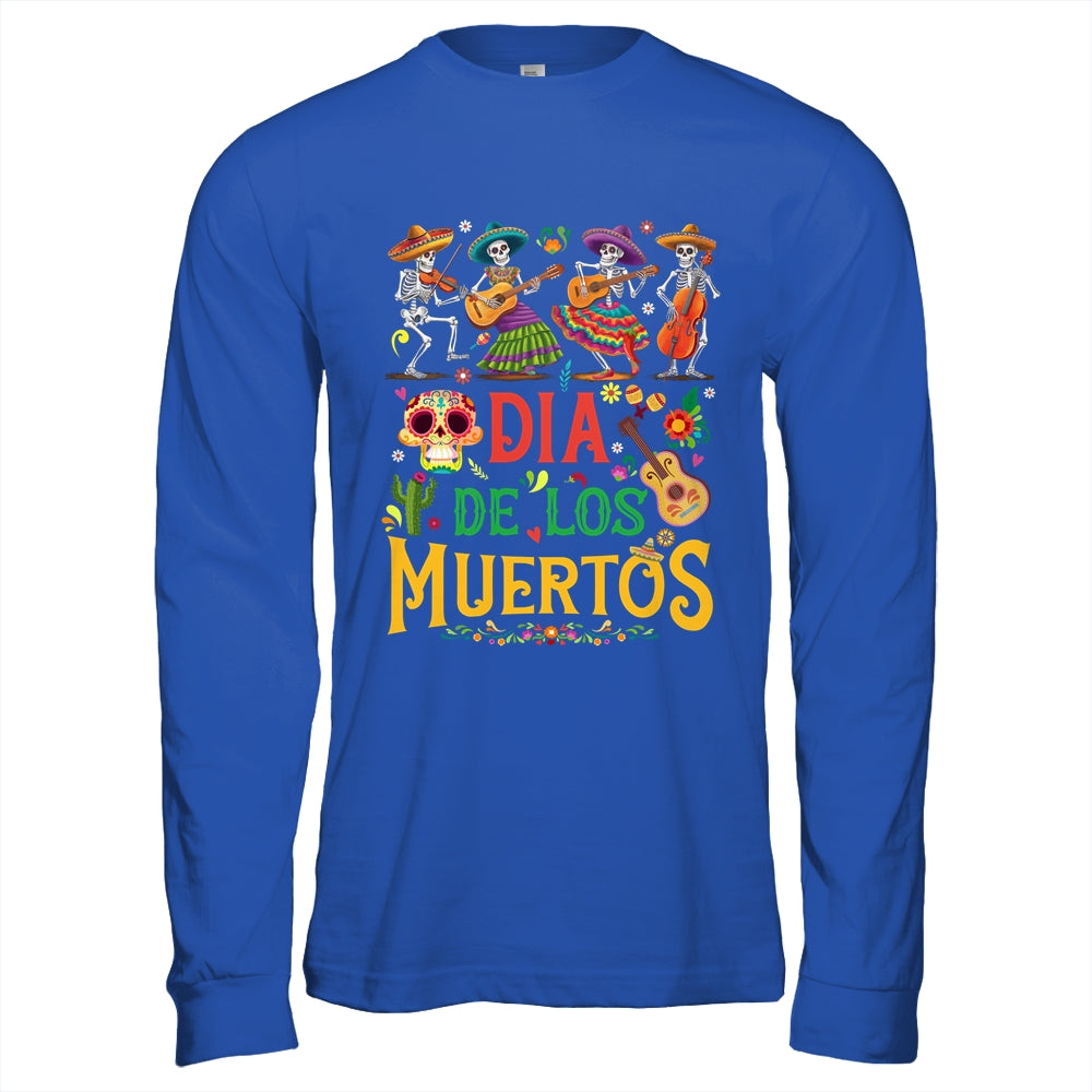 Funny Cinco De Mayo Skeleton Skull Fiesta Sombreros Guitar Shirt & Hoodie | teecentury
