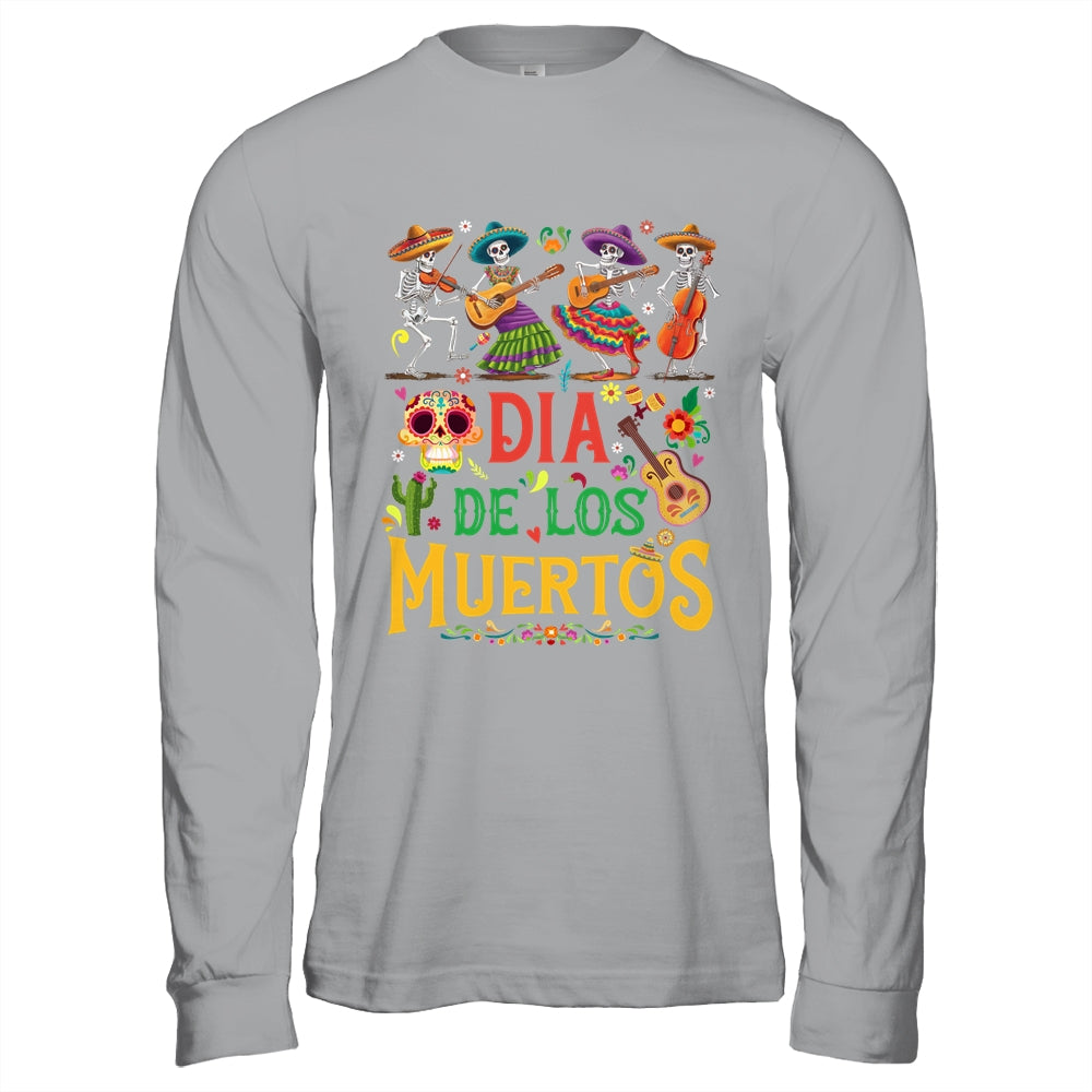 Funny Cinco De Mayo Skeleton Skull Fiesta Sombreros Guitar Shirt & Hoodie | teecentury