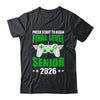 Funny Class Of 2026 Gamer Senior 2026 Designs For Men Boy Shirt & Hoodie | teecentury