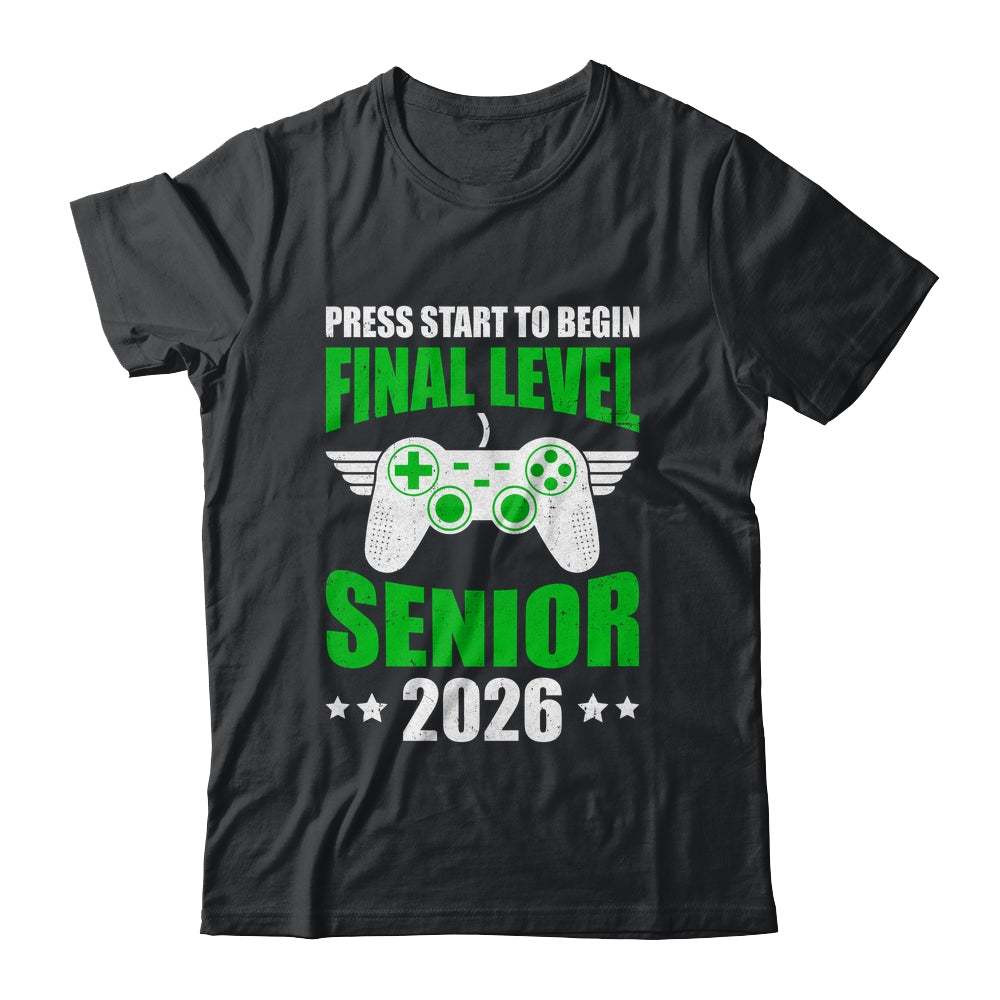 Funny Class Of 2026 Gamer Senior 2026 Designs For Men Boy Shirt & Hoodie | teecentury
