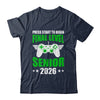 Funny Class Of 2026 Gamer Senior 2026 Designs For Men Boy Shirt & Hoodie | teecentury