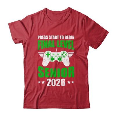 Funny Class Of 2026 Gamer Senior 2026 Designs For Men Boy Shirt & Hoodie | teecentury