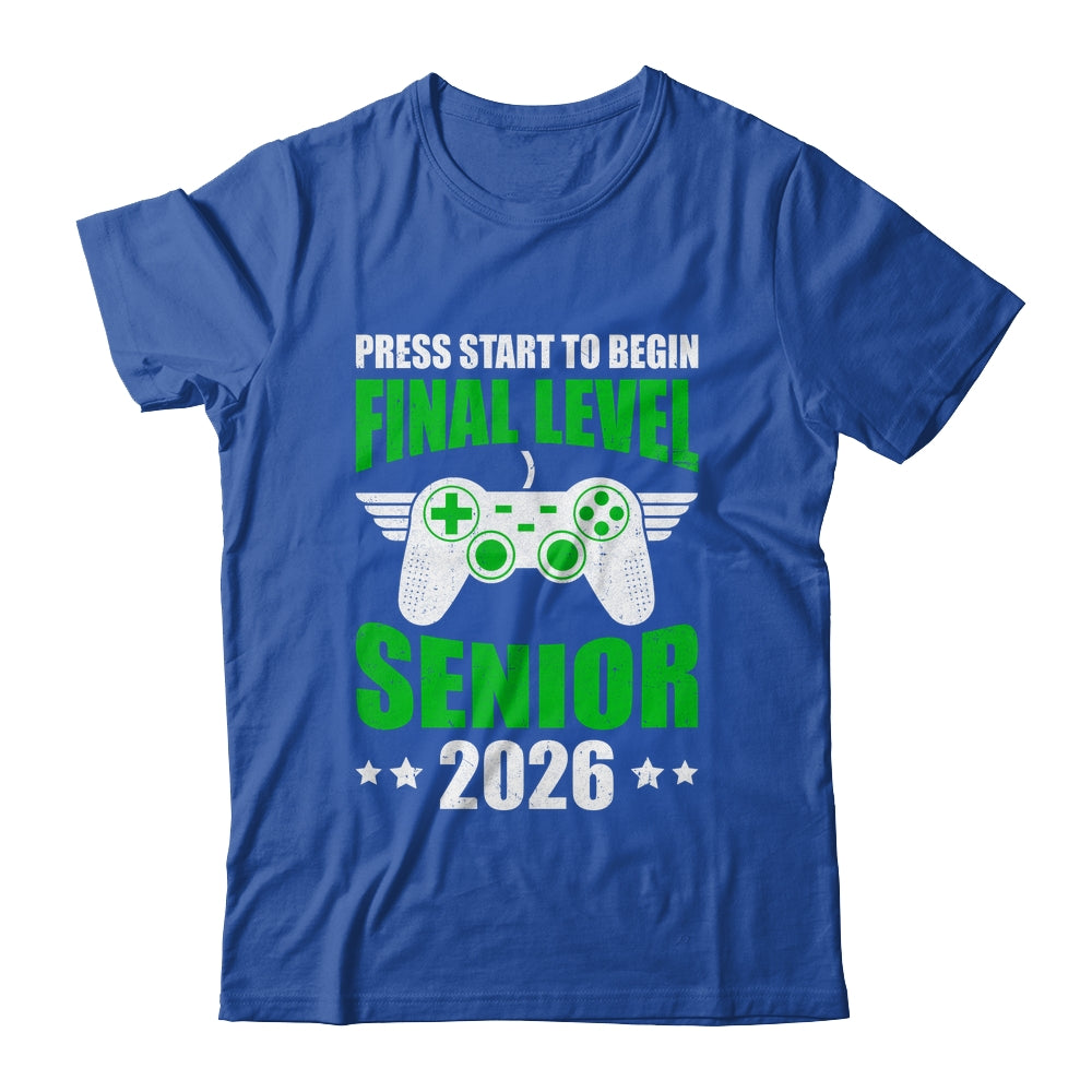 Funny Class Of 2026 Gamer Senior 2026 Designs For Men Boy Shirt & Hoodie | teecentury