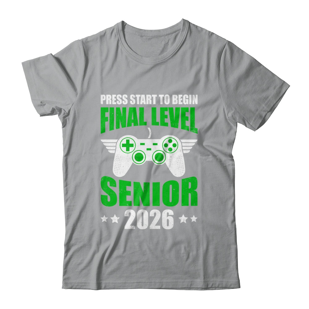 Funny Class Of 2026 Gamer Senior 2026 Designs For Men Boy Shirt & Hoodie | teecentury