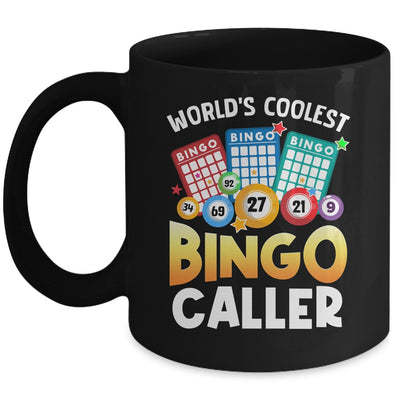 Funny Coolest Bingo Caller Gambling Bingo Player Game Lover Mug | teecentury