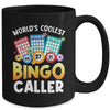 Funny Coolest Bingo Caller Gambling Bingo Player Game Lover Mug | teecentury