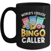 Funny Coolest Bingo Caller Gambling Bingo Player Game Lover Mug | teecentury