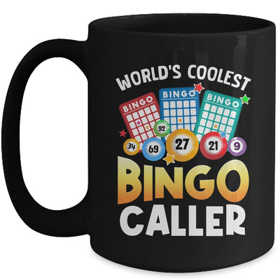 Funny Coolest Bingo Caller Gambling Bingo Player Game Lover Mug | teecentury