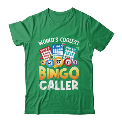 Funny Coolest Bingo Caller Gambling Bingo Player Game Lover Shirt & Tank Top | teecentury