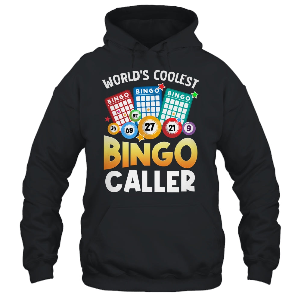 Funny Coolest Bingo Caller Gambling Bingo Player Game Lover Shirt & Tank Top | teecentury