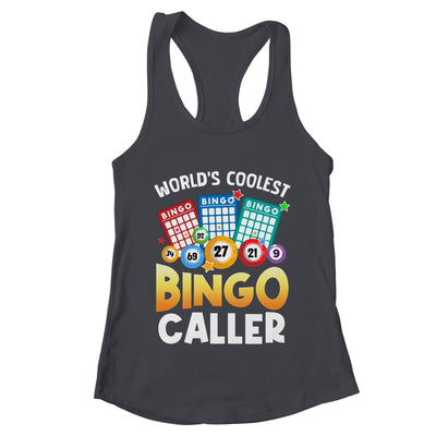 Funny Coolest Bingo Caller Gambling Bingo Player Game Lover Shirt & Tank Top | teecentury