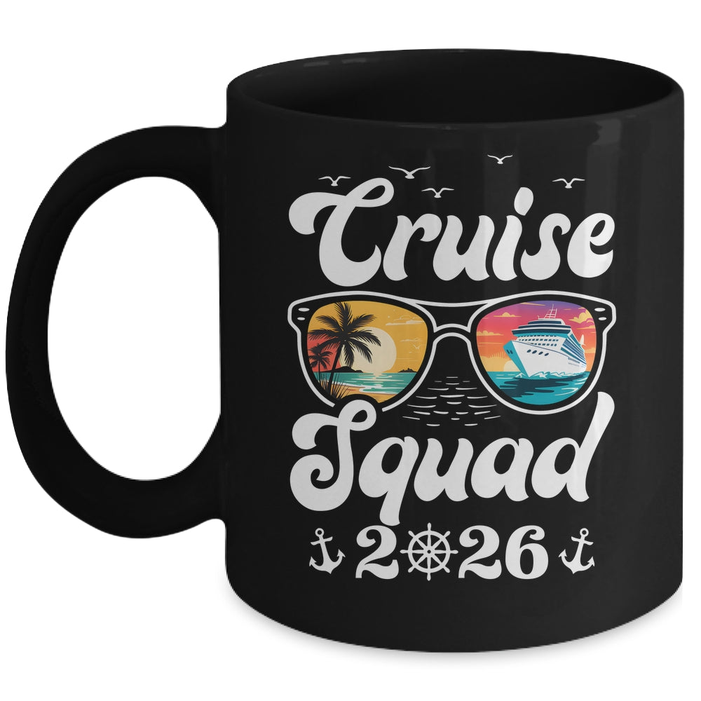Funny Cruise Squad 2026 Summer Vacation Matching Family Mug | teecentury