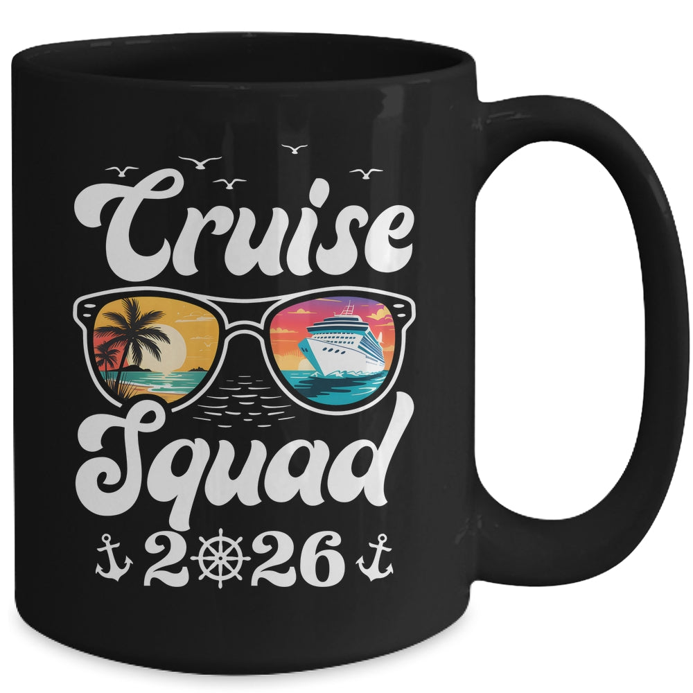 Funny Cruise Squad 2026 Summer Vacation Matching Family Mug | teecentury