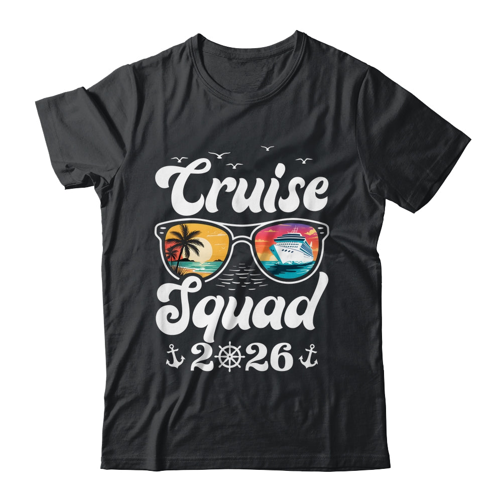 Funny Cruise Squad 2026 Summer Vacation Matching Family Shirt & Tank Top | teecentury