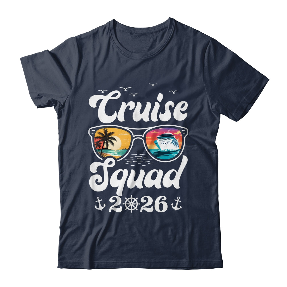 Funny Cruise Squad 2026 Summer Vacation Matching Family Shirt & Tank Top | teecentury