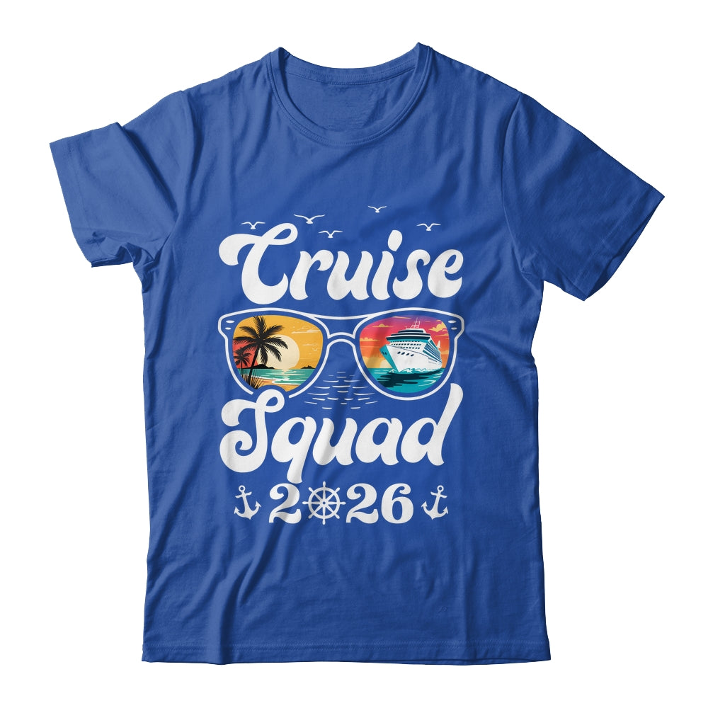 Funny Cruise Squad 2026 Summer Vacation Matching Family Shirt & Tank Top | teecentury