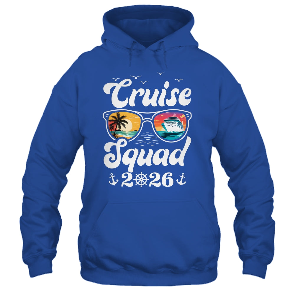 Funny Cruise Squad 2026 Summer Vacation Matching Family Shirt & Tank Top | teecentury