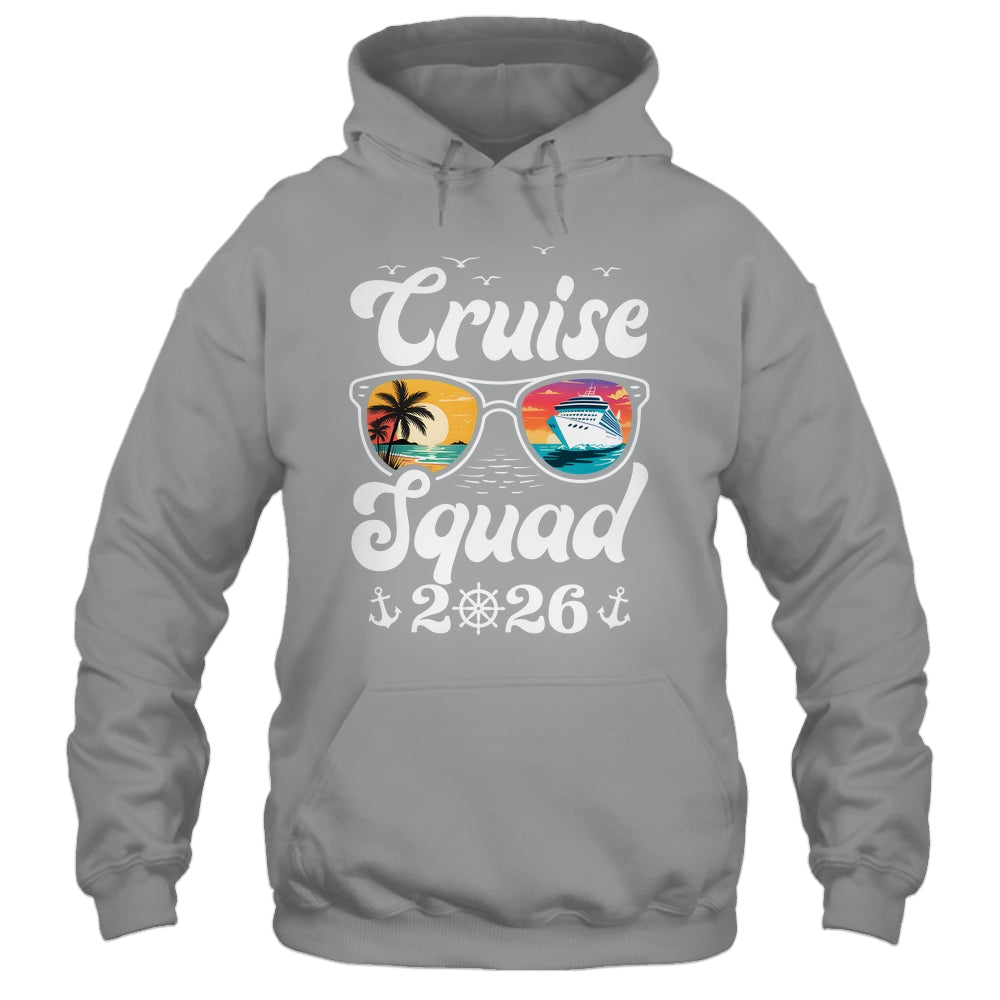 Funny Cruise Squad 2026 Summer Vacation Matching Family Shirt & Tank Top | teecentury