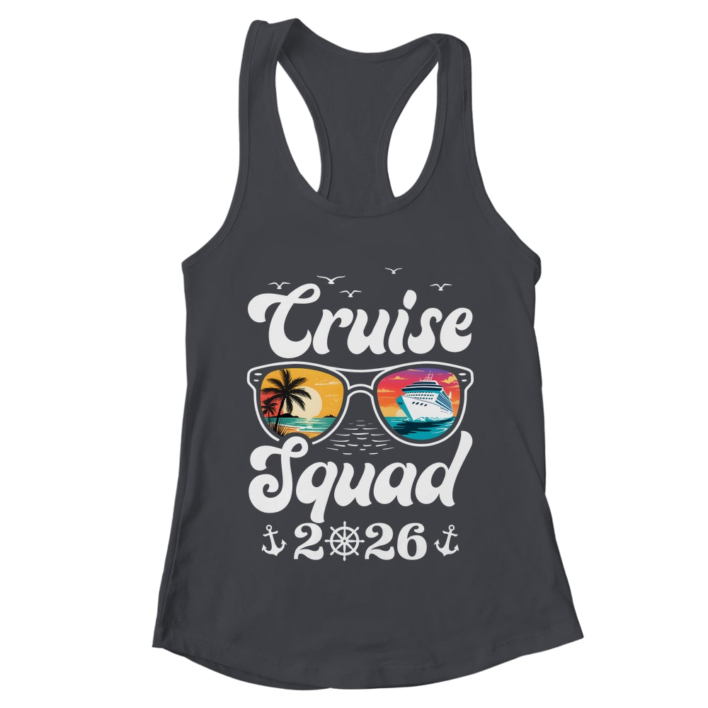 Funny Cruise Squad 2026 Summer Vacation Matching Family Shirt & Tank Top | teecentury