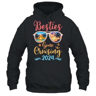 Funny Cruising Friends Squad 2024 Besties Gone Cruising Shirt & Tank Top | teecentury