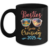 Funny Cruising Friends Squad 2025 Besties Gone Cruising Mug | teecentury