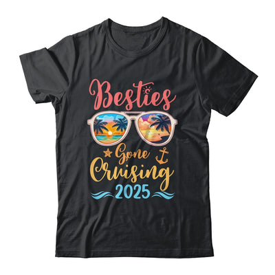 Funny Cruising Friends Squad 2025 Besties Gone Cruising Shirt & Tank Top | teecentury