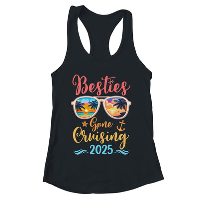 Funny Cruising Friends Squad 2025 Besties Gone Cruising Shirt & Tank Top | teecentury