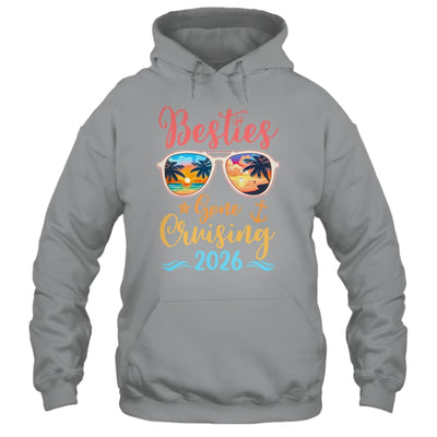 Funny Cruising Friends Squad 2026 Besties Gone Cruising Shirt & Tank Top | teecentury