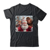 Funny Cute Reindeer Bigfoot Santa Selfie Christmas Xmas Shirt & Sweatshirt | teecentury