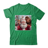 Funny Cute Reindeer Bigfoot Santa Selfie Christmas Xmas Shirt & Sweatshirt | teecentury