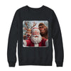 Funny Cute Reindeer Bigfoot Santa Selfie Christmas Xmas Shirt & Sweatshirt | teecentury