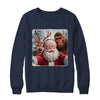 Funny Cute Reindeer Bigfoot Santa Selfie Christmas Xmas Shirt & Sweatshirt | teecentury