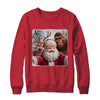 Funny Cute Reindeer Bigfoot Santa Selfie Christmas Xmas Shirt & Sweatshirt | teecentury