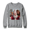 Funny Cute Reindeer Bigfoot Santa Selfie Christmas Xmas Shirt & Sweatshirt | teecentury